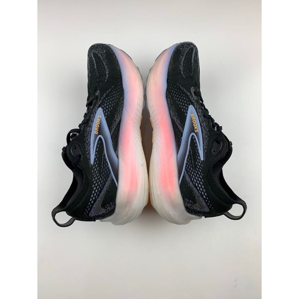 Brooks Glycerin 22 Running Shoes Black Pink Lace Up Sneakers Women's 7 - Picture 9 of 12